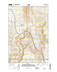 Belmont Montana Current topographic map, 1:24000 scale, 7.5 X 7.5 Minute, Year 2014
