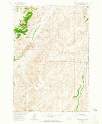 Belmont Park Ranch Montana Historical topographic map, 1:24000 scale, 7.5 X 7.5 Minute, Year 1963