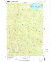 Belmont Point Montana Historical topographic map, 1:24000 scale, 7.5 X 7.5 Minute, Year 1965