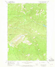 Belmore Sloughs Montana Historical topographic map, 1:24000 scale, 7.5 X 7.5 Minute, Year 1965