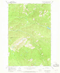 Belmore Sloughs Montana Historical topographic map, 1:24000 scale, 7.5 X 7.5 Minute, Year 1965