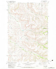 Belt NE Montana Historical topographic map, 1:24000 scale, 7.5 X 7.5 Minute, Year 1982