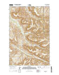 Belt NE Montana Current topographic map, 1:24000 scale, 7.5 X 7.5 Minute, Year 2014
