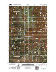 Belt Park Butte Montana Historical topographic map, 1:24000 scale, 7.5 X 7.5 Minute, Year 2011
