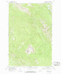 Benchmark Montana Historical topographic map, 1:24000 scale, 7.5 X 7.5 Minute, Year 1970