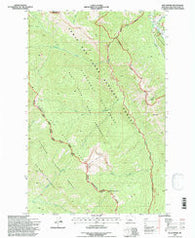 Benchmark Montana Historical topographic map, 1:24000 scale, 7.5 X 7.5 Minute, Year 1995
