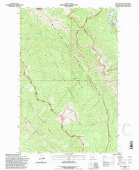 Benchmark Montana Historical topographic map, 1:24000 scale, 7.5 X 7.5 Minute, Year 1995