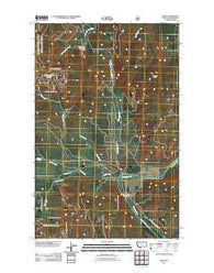 Bend Montana Historical topographic map, 1:24000 scale, 7.5 X 7.5 Minute, Year 2011