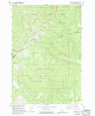 Bender Point Montana Historical topographic map, 1:24000 scale, 7.5 X 7.5 Minute, Year 1974