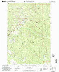 Bender Point Montana Historical topographic map, 1:24000 scale, 7.5 X 7.5 Minute, Year 1997