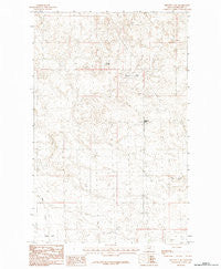 Bennett Lake Montana Historical topographic map, 1:24000 scale, 7.5 X 7.5 Minute, Year 1984