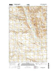 Bennett Lake NW Montana Current topographic map, 1:24000 scale, 7.5 X 7.5 Minute, Year 2014