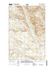 Bennett Lake NW Montana Current topographic map, 1:24000 scale, 7.5 X 7.5 Minute, Year 2014