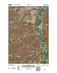 Benteen Montana Historical topographic map, 1:24000 scale, 7.5 X 7.5 Minute, Year 2011