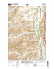 Benteen Montana Current topographic map, 1:24000 scale, 7.5 X 7.5 Minute, Year 2014