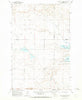 Benton Lake West Montana Historical topographic map, 1:24000 scale, 7.5 X 7.5 Minute, Year 1965