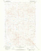 Bentonite Flats Montana Historical topographic map, 1:24000 scale, 7.5 X 7.5 Minute, Year 1969
