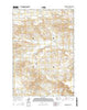 Bentonite Flats Montana Current topographic map, 1:24000 scale, 7.5 X 7.5 Minute, Year 2014