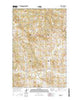 Benzien Montana Current topographic map, 1:24000 scale, 7.5 X 7.5 Minute, Year 2014