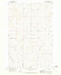 Berry School Montana Historical topographic map, 1:24000 scale, 7.5 X 7.5 Minute, Year 1965