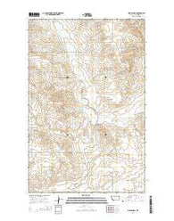 Biem School Montana Current topographic map, 1:24000 scale, 7.5 X 7.5 Minute, Year 2014