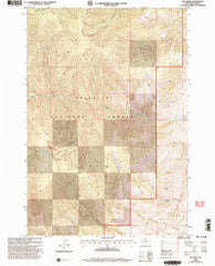 Big Draw Montana Historical topographic map, 1:24000 scale, 7.5 X 7.5 Minute, Year 2000