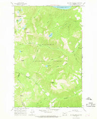 Big Hawk Mountain Montana Historical topographic map, 1:24000 scale, 7.5 X 7.5 Minute, Year 1964