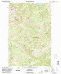 Big Hawk Mountain Montana Historical topographic map, 1:24000 scale, 7.5 X 7.5 Minute, Year 1994