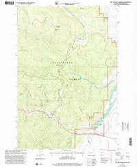 Big Hole Battlefield Montana Historical topographic map, 1:24000 scale, 7.5 X 7.5 Minute, Year 1997