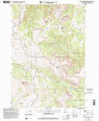 Big Horn Mountain Montana Historical topographic map, 1:24000 scale, 7.5 X 7.5 Minute, Year 1997
