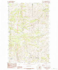 Big John Butte Montana Historical topographic map, 1:24000 scale, 7.5 X 7.5 Minute, Year 1984
