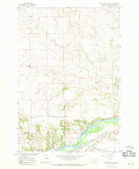 Big Marys Island Montana Historical topographic map, 1:24000 scale, 7.5 X 7.5 Minute, Year 1967