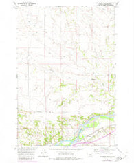 Big Marys Island Montana Historical topographic map, 1:24000 scale, 7.5 X 7.5 Minute, Year 1967