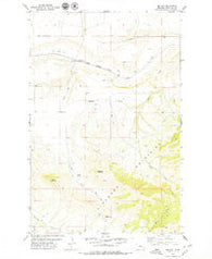 Big Sag Montana Historical topographic map, 1:24000 scale, 7.5 X 7.5 Minute, Year 1979