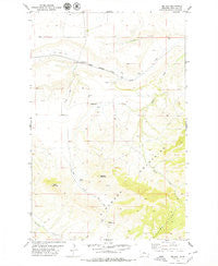 Big Sag Montana Historical topographic map, 1:24000 scale, 7.5 X 7.5 Minute, Year 1979