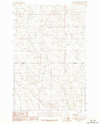 Big Sheep Mountain NW Montana Historical topographic map, 1:24000 scale, 7.5 X 7.5 Minute, Year 1983