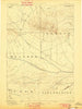 Big Snowy Mountain Montana Historical topographic map, 1:250000 scale, 1 X 1 Degree, Year 1893