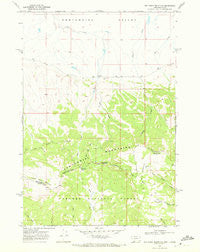 Big Table Mountain Idaho Historical topographic map, 1:24000 scale, 7.5 X 7.5 Minute, Year 1968