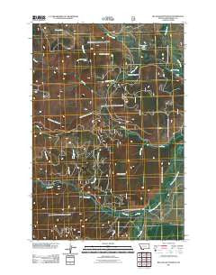 Big Hole Battlefield Montana Historical topographic map, 1:24000 scale, 7.5 X 7.5 Minute, Year 2011