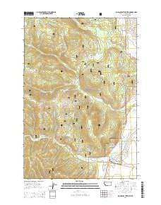 Big Hole Battlefield Montana Current topographic map, 1:24000 scale, 7.5 X 7.5 Minute, Year 2014