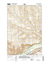 Big Marys Island Montana Current topographic map, 1:24000 scale, 7.5 X 7.5 Minute, Year 2014