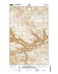 Big Rock Montana Current topographic map, 1:24000 scale, 7.5 X 7.5 Minute, Year 2014