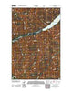 Big Salmon Lake West Montana Historical topographic map, 1:24000 scale, 7.5 X 7.5 Minute, Year 2011