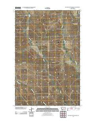 Big Sheep Mountain NW Montana Historical topographic map, 1:24000 scale, 7.5 X 7.5 Minute, Year 2011