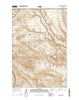 Big Wall NW Montana Current topographic map, 1:24000 scale, 7.5 X 7.5 Minute, Year 2014