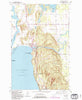 Bigfork Montana Historical topographic map, 1:24000 scale, 7.5 X 7.5 Minute, Year 1991