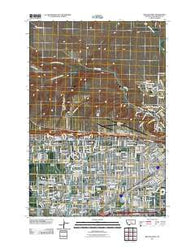 Billings West Montana Historical topographic map, 1:24000 scale, 7.5 X 7.5 Minute, Year 2011