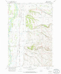 Bing Montana Historical topographic map, 1:24000 scale, 7.5 X 7.5 Minute, Year 1967