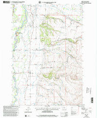 Bing Montana Historical topographic map, 1:24000 scale, 7.5 X 7.5 Minute, Year 1998