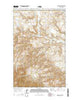 Bingham Lake Montana Current topographic map, 1:24000 scale, 7.5 X 7.5 Minute, Year 2014
